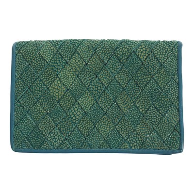 Muta Mutagaru Shine Trecciato Business Card Holder Small Goods Used NE51-0