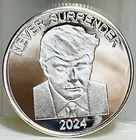 2024 TRUMP  MUGSHOT -  1/10 oz .999 silver EXCLUSIVE - ONLY 350 Minted!!