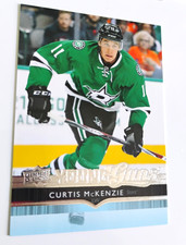 14 15 UPPER DECK YOUNG GUNS ROOKIE CURTIS MCKENZIE #482