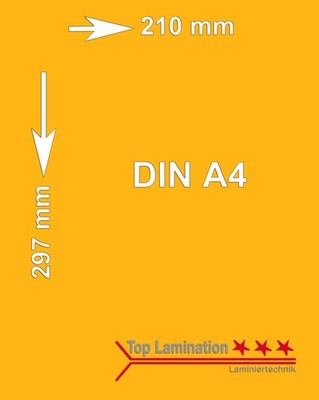 25 Blatt hell orange sonne 120 g/m² A4 (210x297mm) Tonpapier bedruckbar Farbpapi