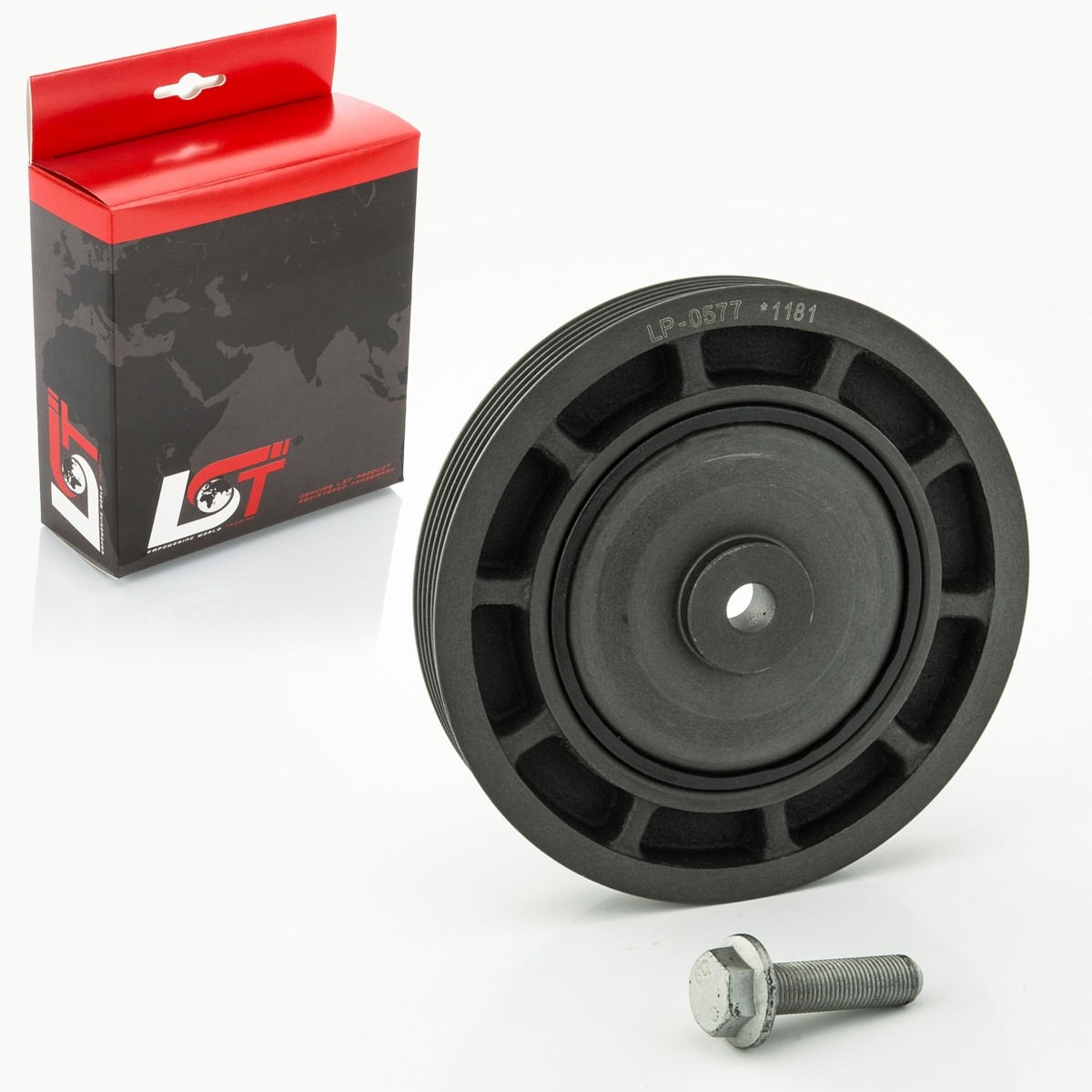 Crankshaft Pulley Vibration Damper For OPEL MOVANO 1.9 DTI
