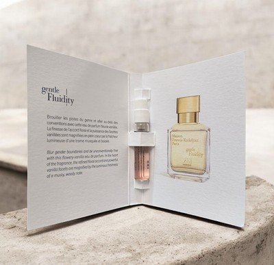 Maison Francis Kurkdjian Paris Gentle Fluidity Gold EDP Sample SPRAY 2ml 0.06 oz