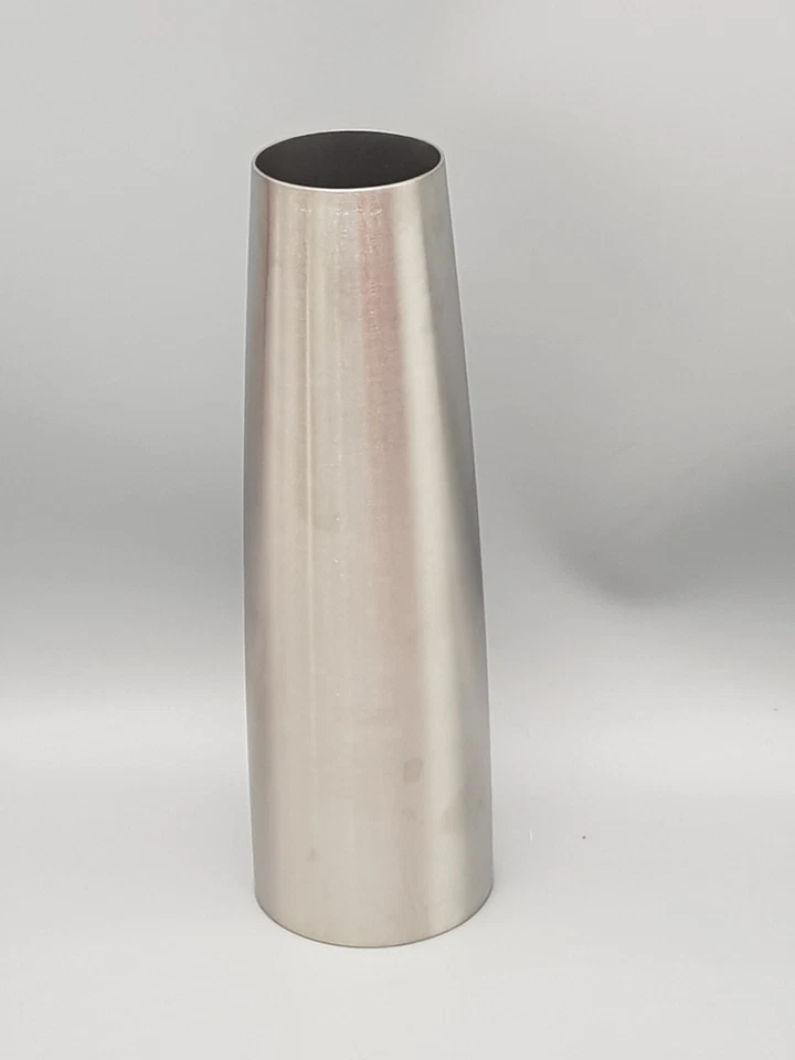 WMF Cromargan VASE Tischvase matt gebürstet Ø ca. 6cm /ca.18,9cm hoch gut - Bild 4 von 4