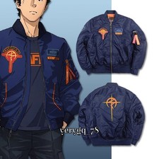 Mobile Suit Gundam Hathaway Noa Flight Jacket Leisure Embroidery Coat Tops Gifts