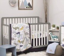 NoJo Little Dinosaurs 4 Piece Crib Bedding Set