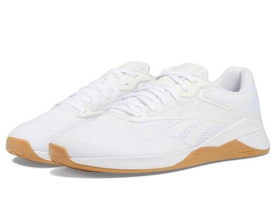 Reebok Nano X4 Sneaker Training Shoes Gym Crossfit White/Gum/Grey Womens 10B