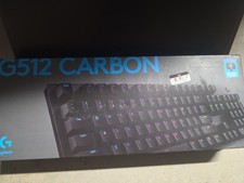 Logitech G512 Carbon LIGHTSYNC RGB Mechanical Gaming Keyboard Black