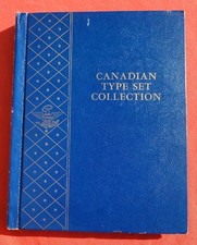 Whitman Canadian Canada Type Set Collection 9513 Coin Album Queen Elizabeth QEII