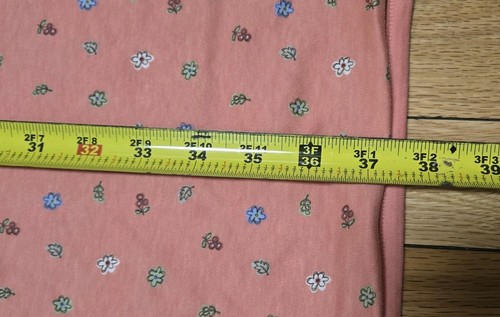 Vintage Gymboree Falling Leaves Coral Blanket 1999 Rainbow Tag Reversible READ - Picture 6 of 8