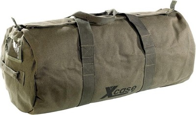 Xcase Canvas Sporttasche: Canvas-Sport- und Reisetasche mit Tragegriff, 70