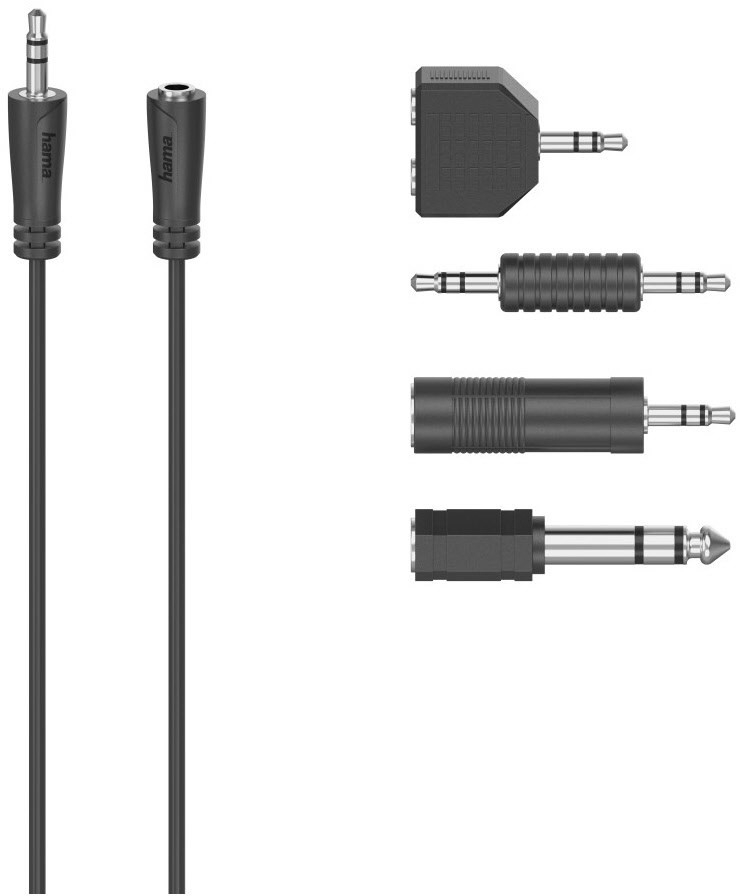 Аудиокабельпереходник Hama Audio-VerbindungskabelПереходник Klinken-Anschluss-Set 25м 2190₽