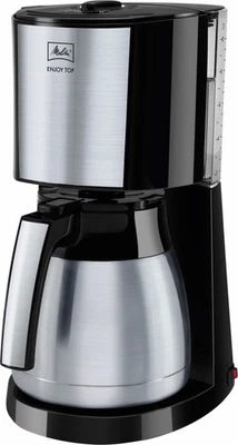 MELITTA Filterkaffeemaschine Enjoy Top Therm 1017-08 mit AromaSelector Schwarz - Bild 1 von 3
