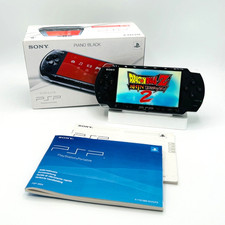 SONY PSP 3004 BLACK COMPLETE Console Box and Booklets