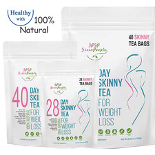 100% Natural Herbal Detox Tea Skinny Burn Fat Slimming & Boost Metabolism
