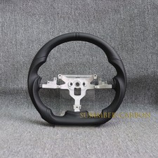 Perforated Leather Flat Steering Wheel For Chevrolet Corvette C6 Zr1 Z06 07-13