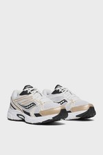 Saucony Ride Millennium S70812-18 Sneakers Men 9 White Gold Running Shoes LIQ389