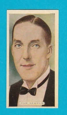 SPORTCHAMPIONS - ARDATH - KARTENNR. 16 (A) - TOM NEWMAN - BILLARD - 1935
