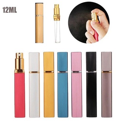 12ml Refillable Perfume Atomizer Travel Spray Bottle Mini Cologne Sprayer