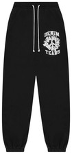 Denim Tears University Sweatpants Black Designer Pants NEW Free Shipping