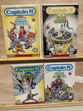 Captain N the Game Master Nintendo Comic System Valiant 1,2,3,5 Set Lot