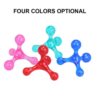 Trigger Point Reflexology Body Massager 4 Ways Massage Tool BAK