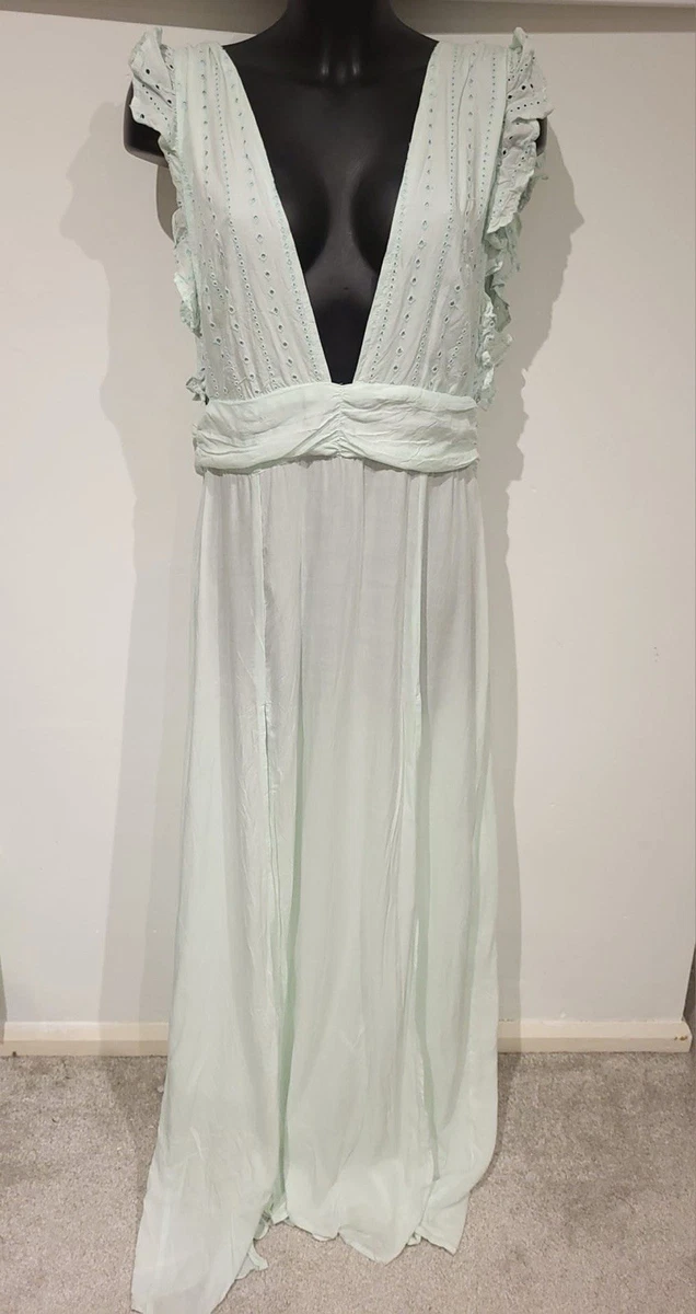 asos design tall premium lace insert pleated maxi dress NWOT ASOS Premium Lace insert Pleated Maxi Dress
