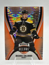 2025-26 Upper Deck Allure - Rookies Michael Callahan #141 Orange Slice (RC)