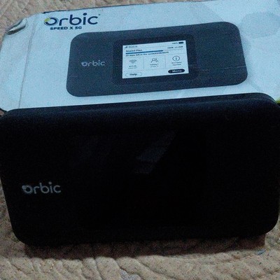 Orbic Speed X 5G Wi-Fi Hotspot Modem Wireless Wi-Fi Connectivity Black