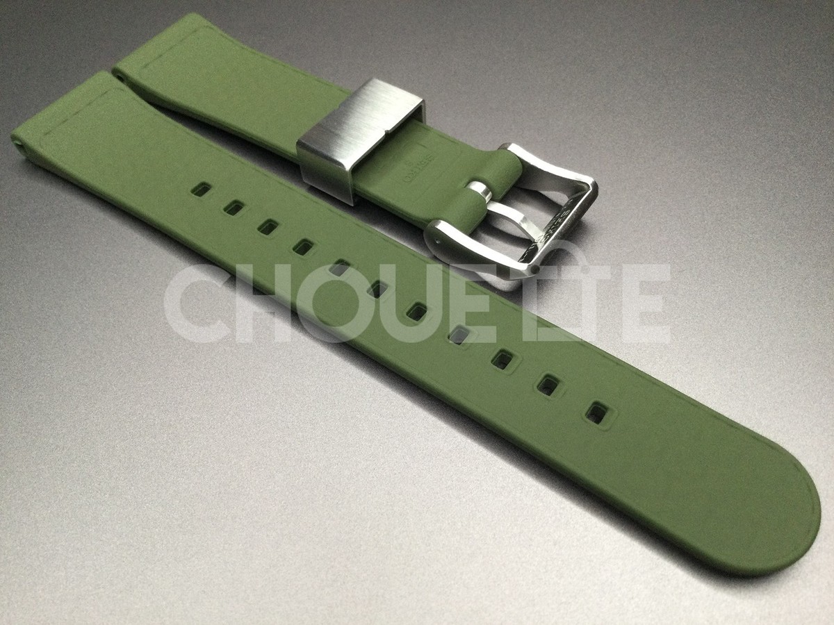 OEM Seiko Prospex SBDY075 4R35-04R0 20mm Green Silicone Rubber