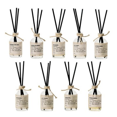 GRANHAND. Diffusor Set 150ml (9 Typen) (Diffusor + Glasflasche + 5 Blätter)