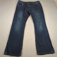 Levis 527 Jeans Mens 38x32 (Actual 36x31) Bootcut Cowboy Western Rodeo Dark Wash