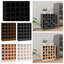 Weinregal 55,5x34x61cm Massivholz Kiefer Flaschenregal mehrere Auswahl vidaXL