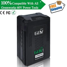 60V 5.0Ah for Greenworks Pro 60V Max Lithium Ion Battery LB60A00 LB60A02 LB60A03