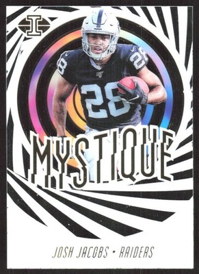 20K 2019 Panini Illusions #MYS-JOJ Josh Jacobs Mystique