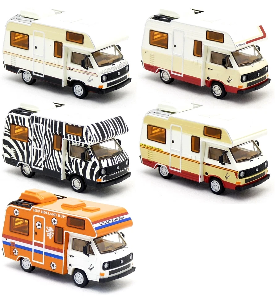 Brekina - VW Volkswagen T3 Bus Wohnmobil Camper Karmann Gipsy - Auswahl 1:87 H0