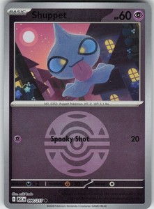 Shuppet 090/217 Ascended Heroes Reverse Holo Dusk Ball