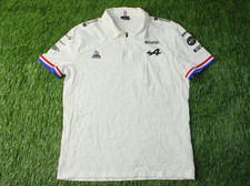 ALPINE TEAM 2021 RACING men ZIP POLO SHIRT JERSEY LE COQ SPORTIF ORIGINAL SIZE L