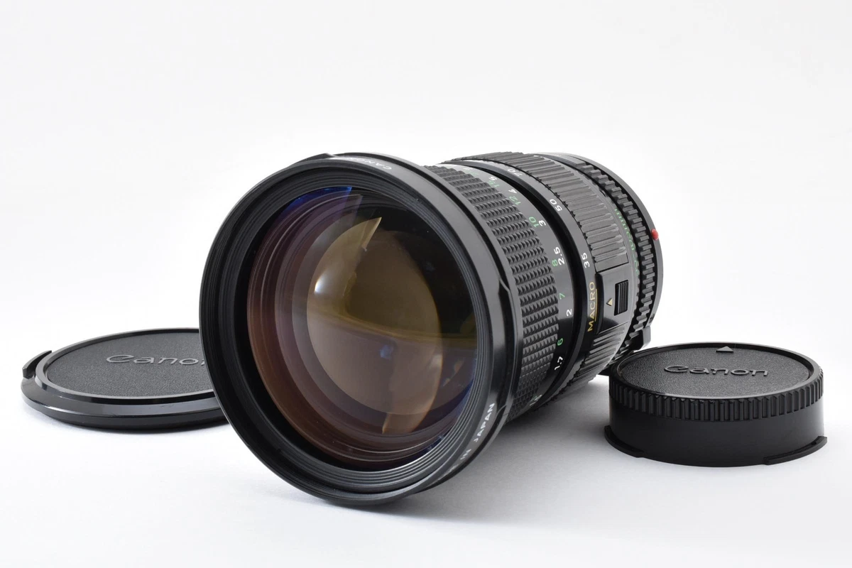 Canon キヤノン FD35-105mm Macro #2955164 Lens Review: Canon FD 35