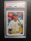 2018 TOPPS HERITAGE #25 AARON JUDGE PSA 9 NEW YORK YANKEES