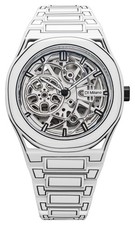 Image of D1 Milano Skeleton White Sketch (40.5mm) White Skeleton Dial / White SKBJ20