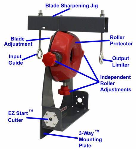 CopperMine WIRE STRIPPING MACHINE Manual Copper Wire Stripper Tool CT-210 - Picture 9 of 11