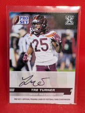 2022 Leaf Pro Set Draft Auto Tre Turner #PSA-TT1 Rookie Auto RC