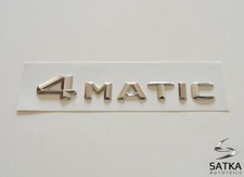 4Matic Schriftzug für Mercedes Neues Modell Typenschild Aufkleber Emblem Logo 4Matic Schriftzug für Mercedes Neues Modell Typenschild Aufkleber Emblem Logo