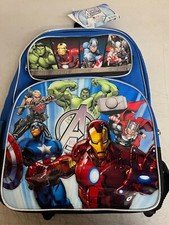 Marvel Avengers 16" Backpack School Kids Boys Book bag 61219 B In stock