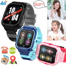 Boys Girls Kids Smart Watch 4G SOS Anti-lost Camera Video Call IP67 Waterproof