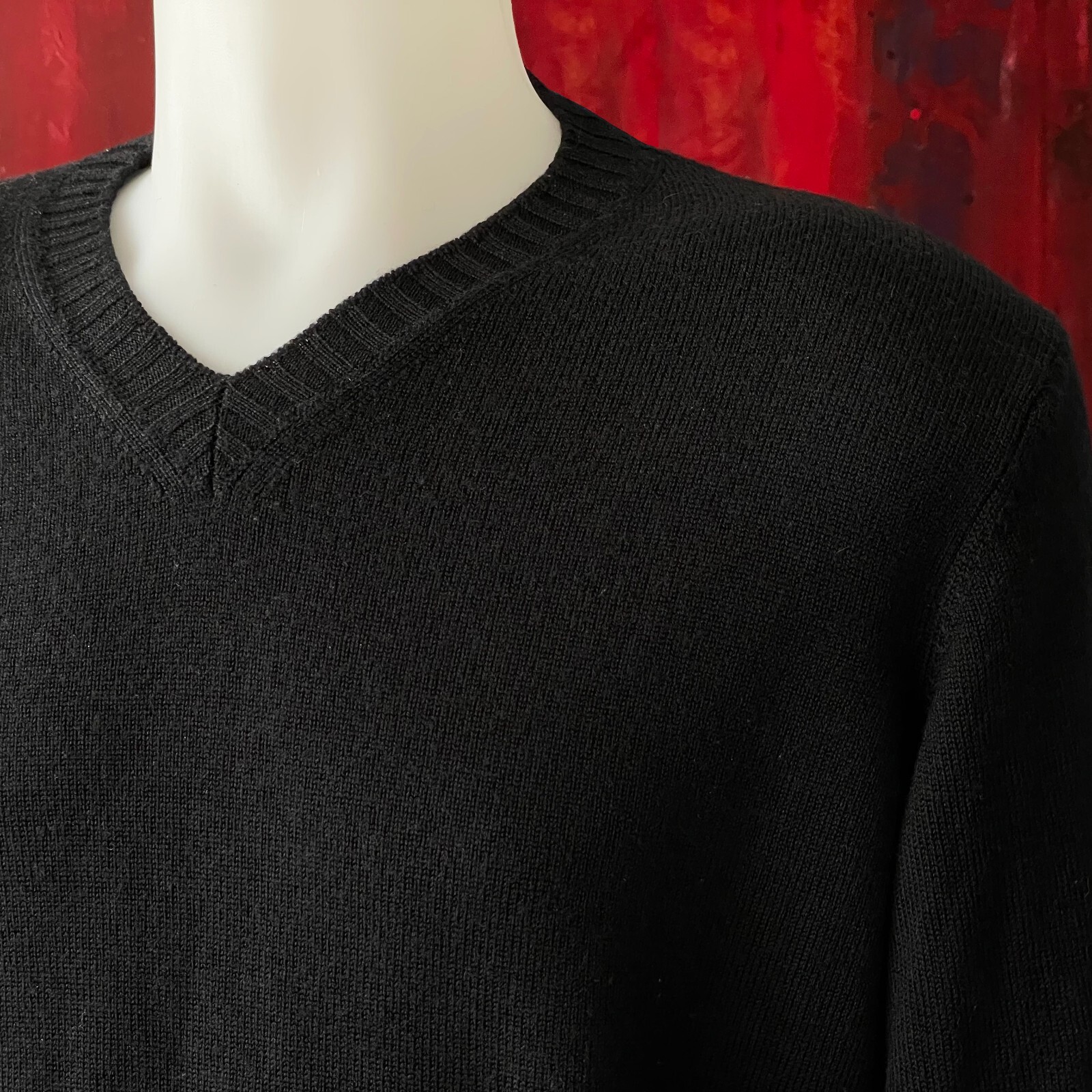 vintage YVES SAINT LAURENT Pour Homme black virgi… - image 8