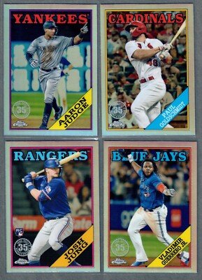 2023 Topps Chrome 1988 Topps 35th Anniversary ~ You Pick ~ Complete Your Set