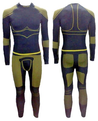 sotto tuta termica integrale moto enduro sci pattini sotto muta calza  maglia int | eBay