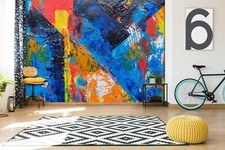 3D Aquarell Kunst Q6306 Tapete Wandgemälde Fototapete Selbstklebend Panda