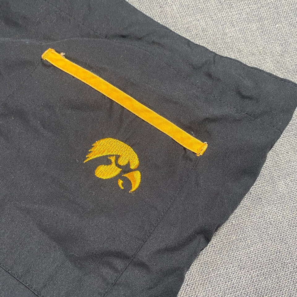 Scrub Dudz Iowa Hawkeyes Pants Mens Size XL Black Lightweight Stretch - Image 4 of 4